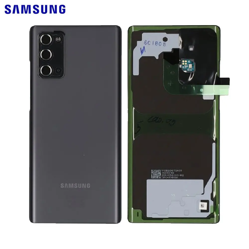 Vitre Arrière Galaxy Note 20 (Originale ou Premium) : Cache Batterie & Lentille